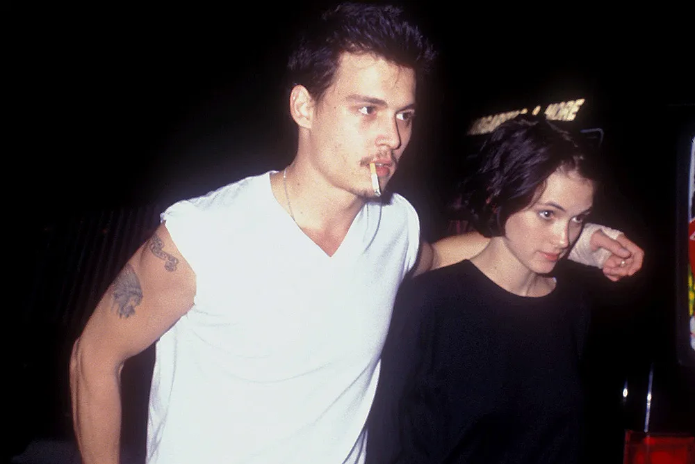 Johnny Depp in 1990