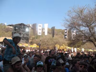 Crowd at Wrestlerish - Oppikoppi 2010