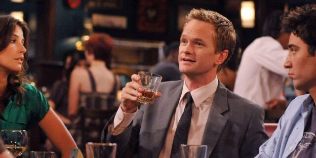 Barney Stinson Drinking