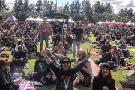 Crowd at Seether in Johannesburg