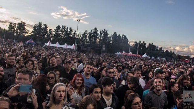 Crowd at Seether in Johannesburg