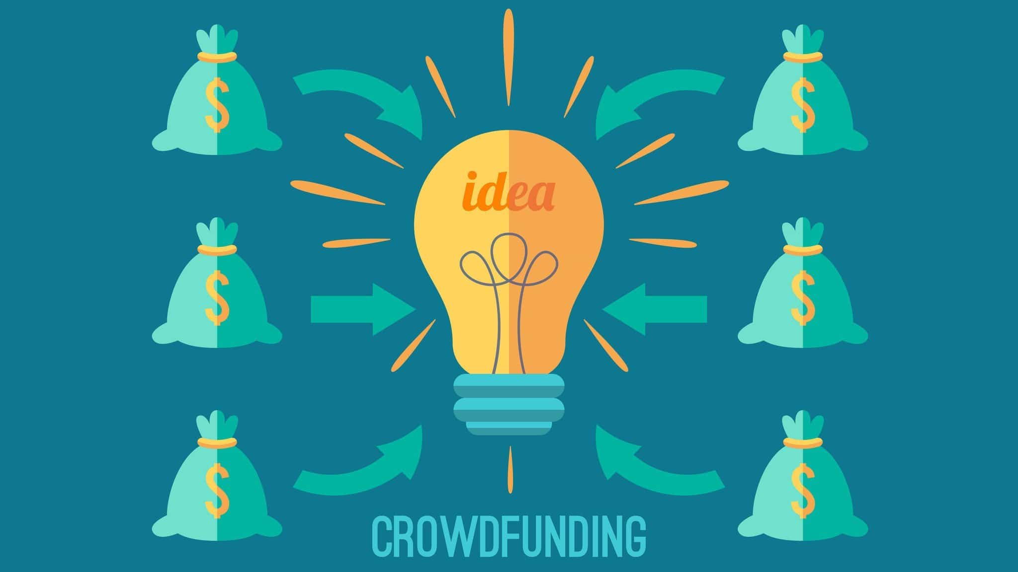 Crowdfunding Examples Sentences