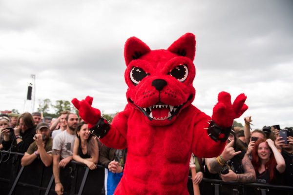The Download Dog at Download Music Festival