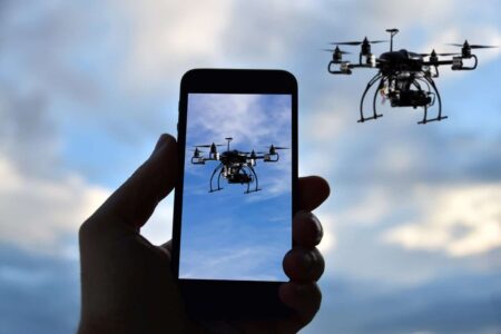 Smartphones and Drones