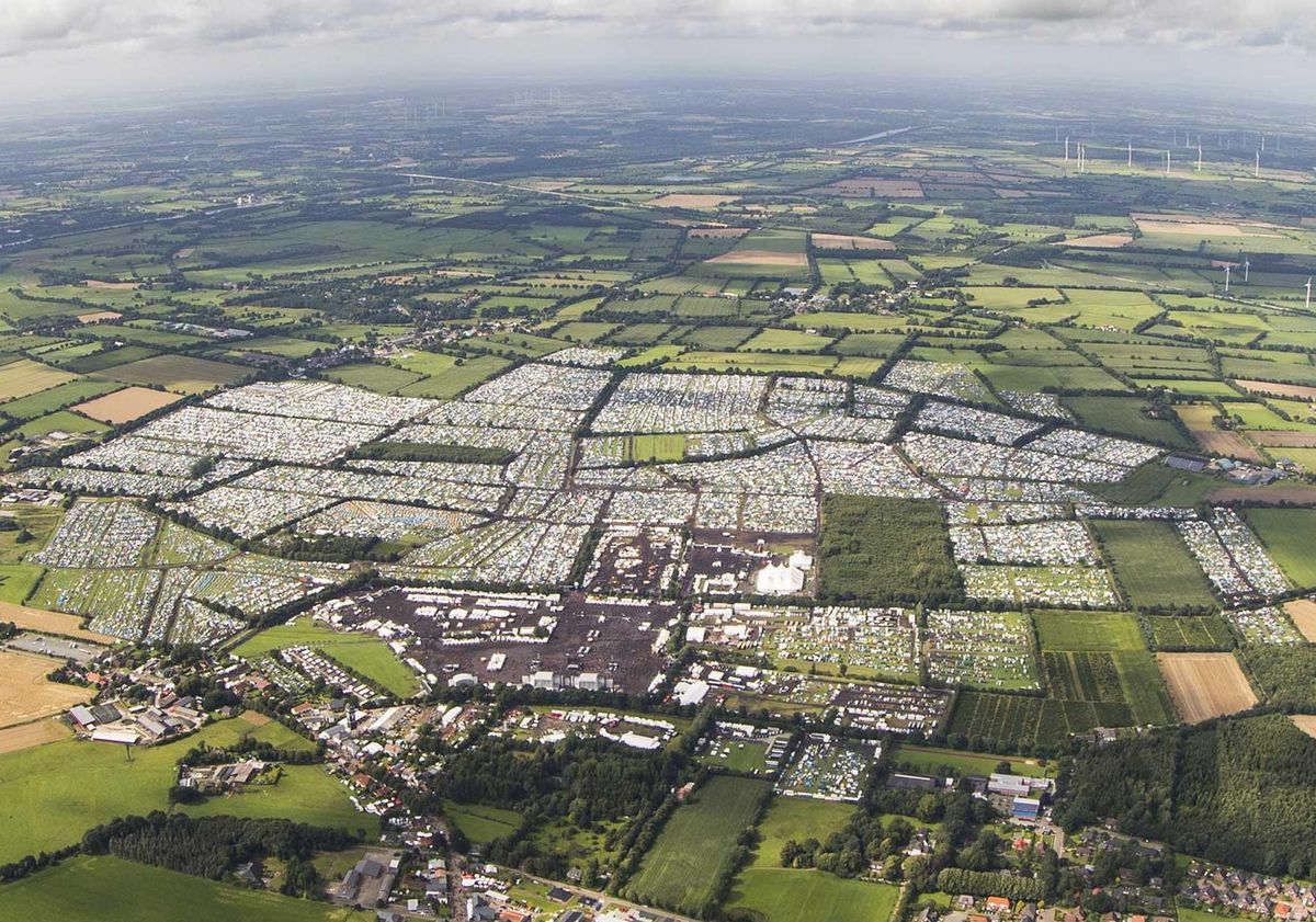 Wacken Open Air 2019 Aerial Shot