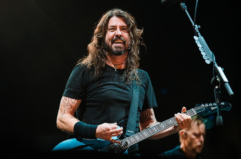 Dave Grohl On Stage