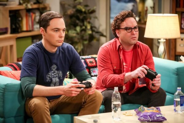 Sheldon Cooper and Leonard - The Big Bang Theory