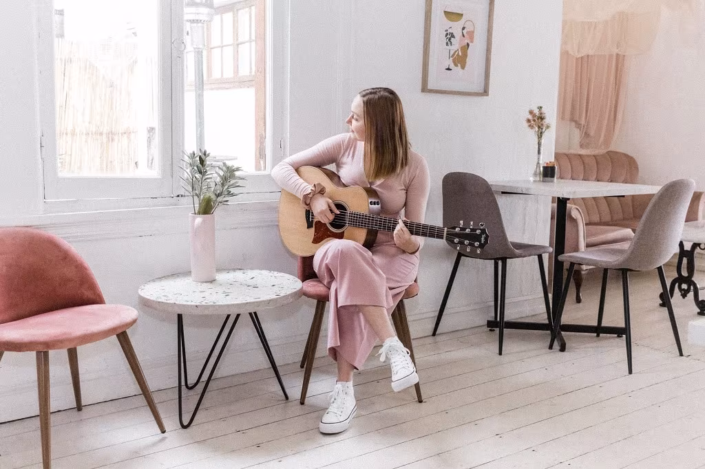 Playing Guitar