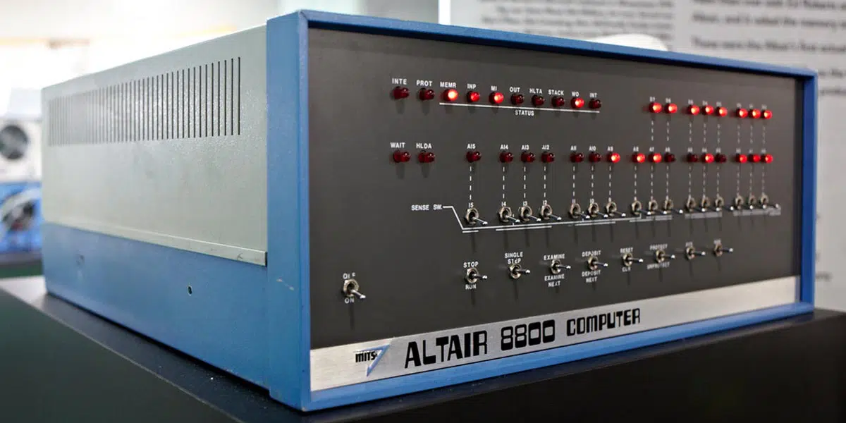 Altair 8800 in 1975