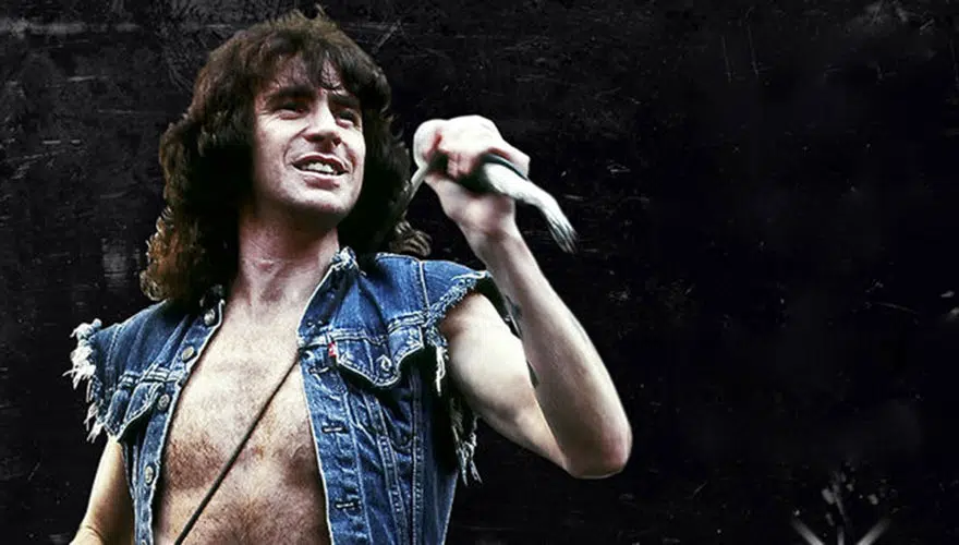 Bon Scott in 1980