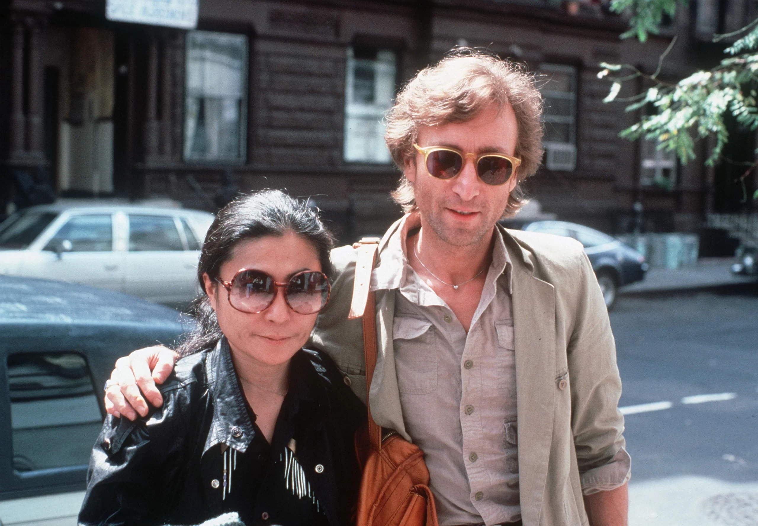 John Lennon and Yoko Ono in 1980