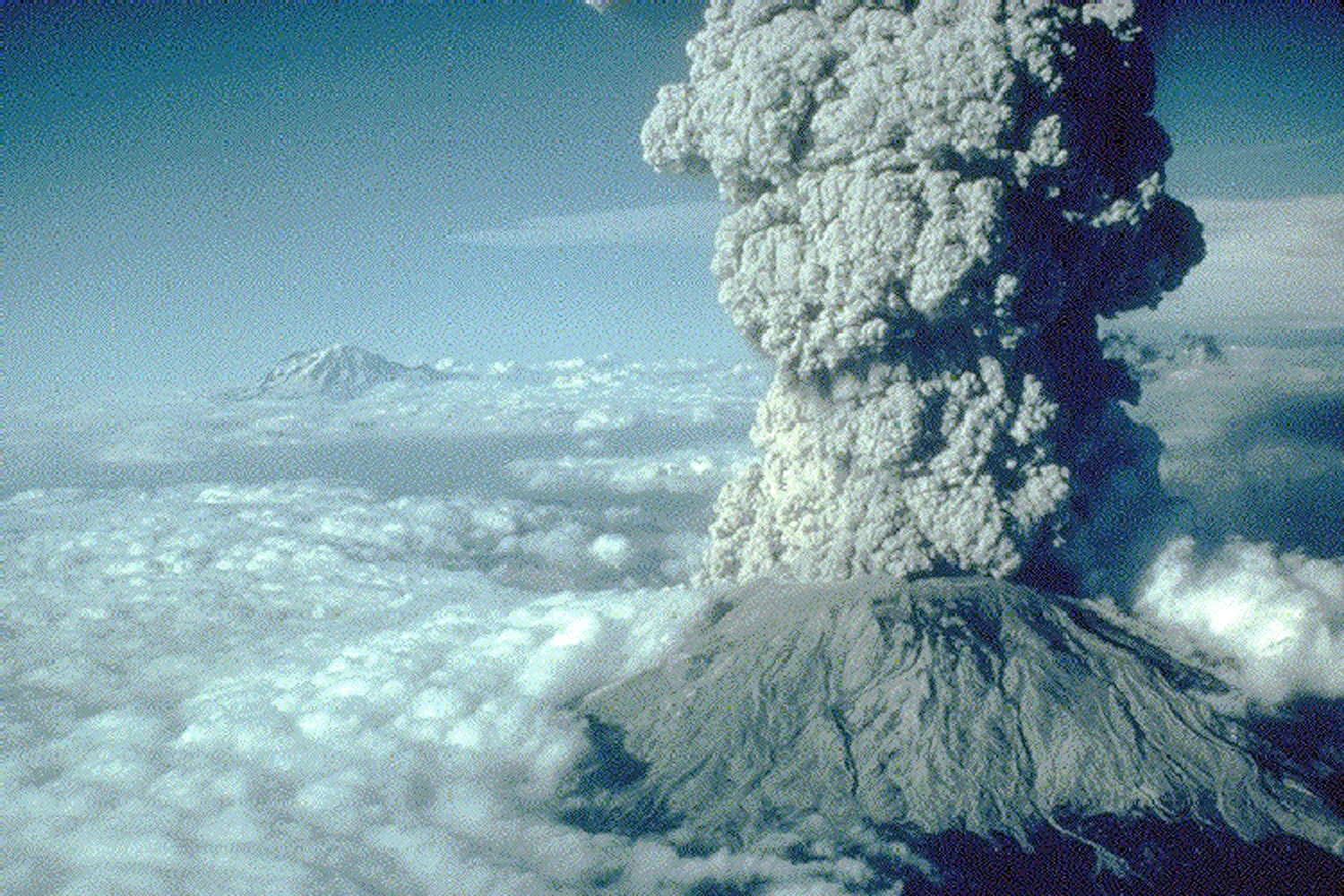 Mount Saint Helens in 1980