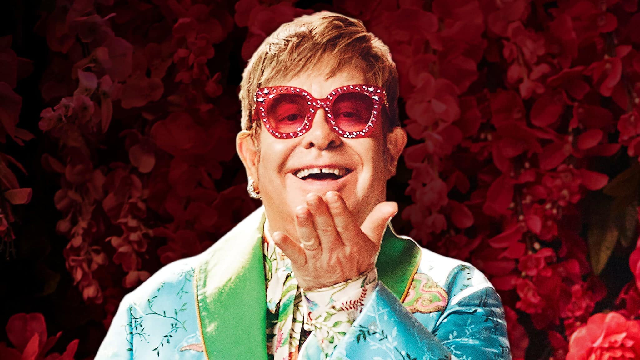 Elton John wearing Sunglasses