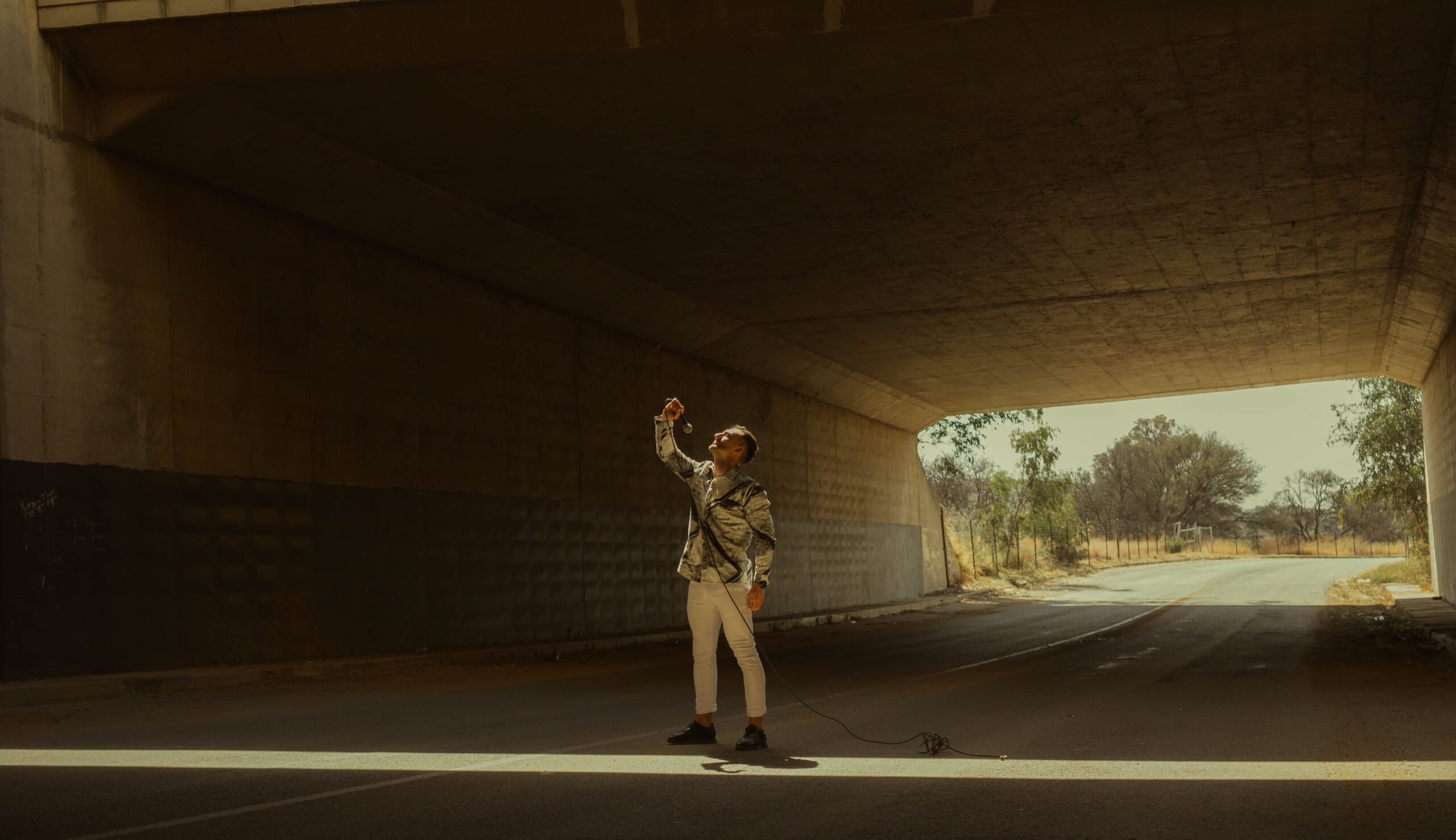 Lee Cole in a Tunnel