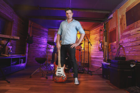 Andre Visagie in Studio