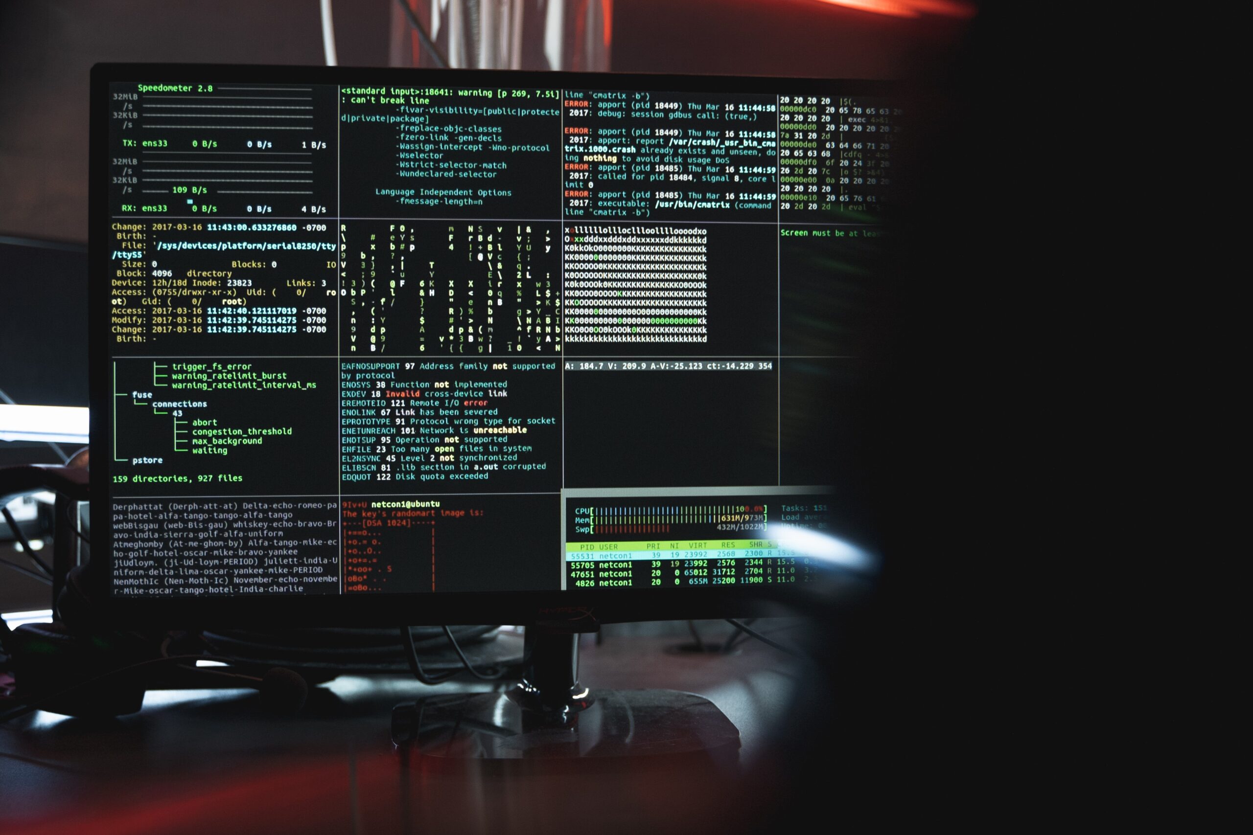 Cybersecurity Screen