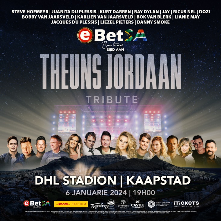 Theuns Jordaan Tribute - Kaapstad 2024