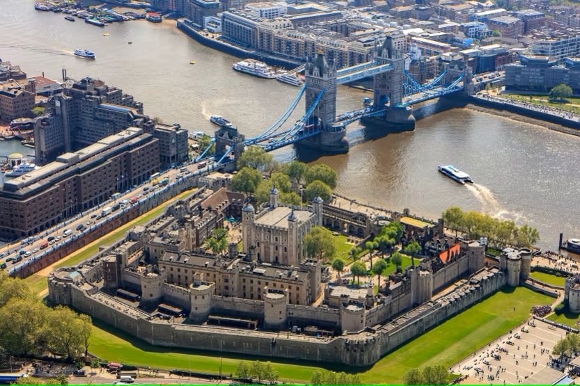 The Tower of London Aerial