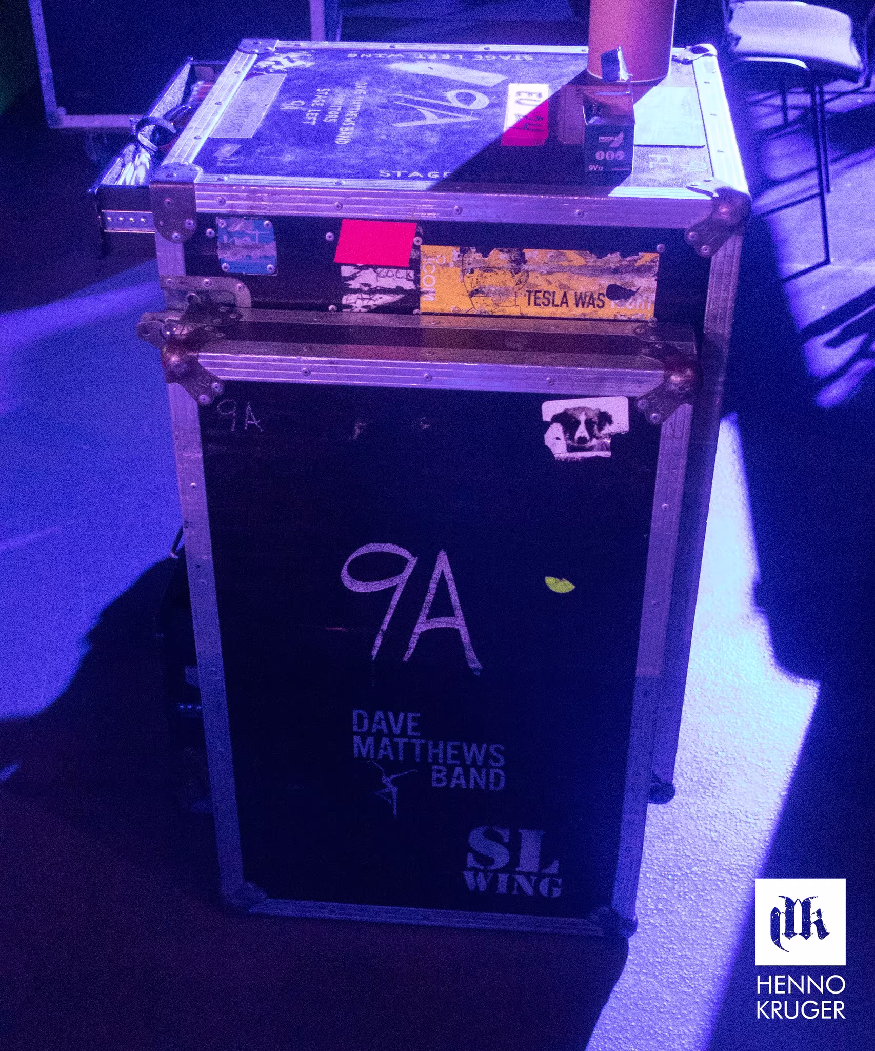 Dave Matthews Band @ SunBet Arena: A Photo Album 17 Dave Matthews Band Flight Case