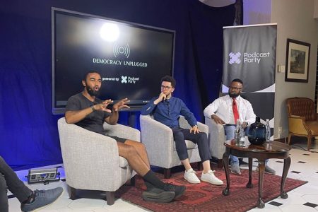 Podcast Party Panel - Penuel the Black Pen, Sizwe Mpofu-Walsh & Mighti Jamie
