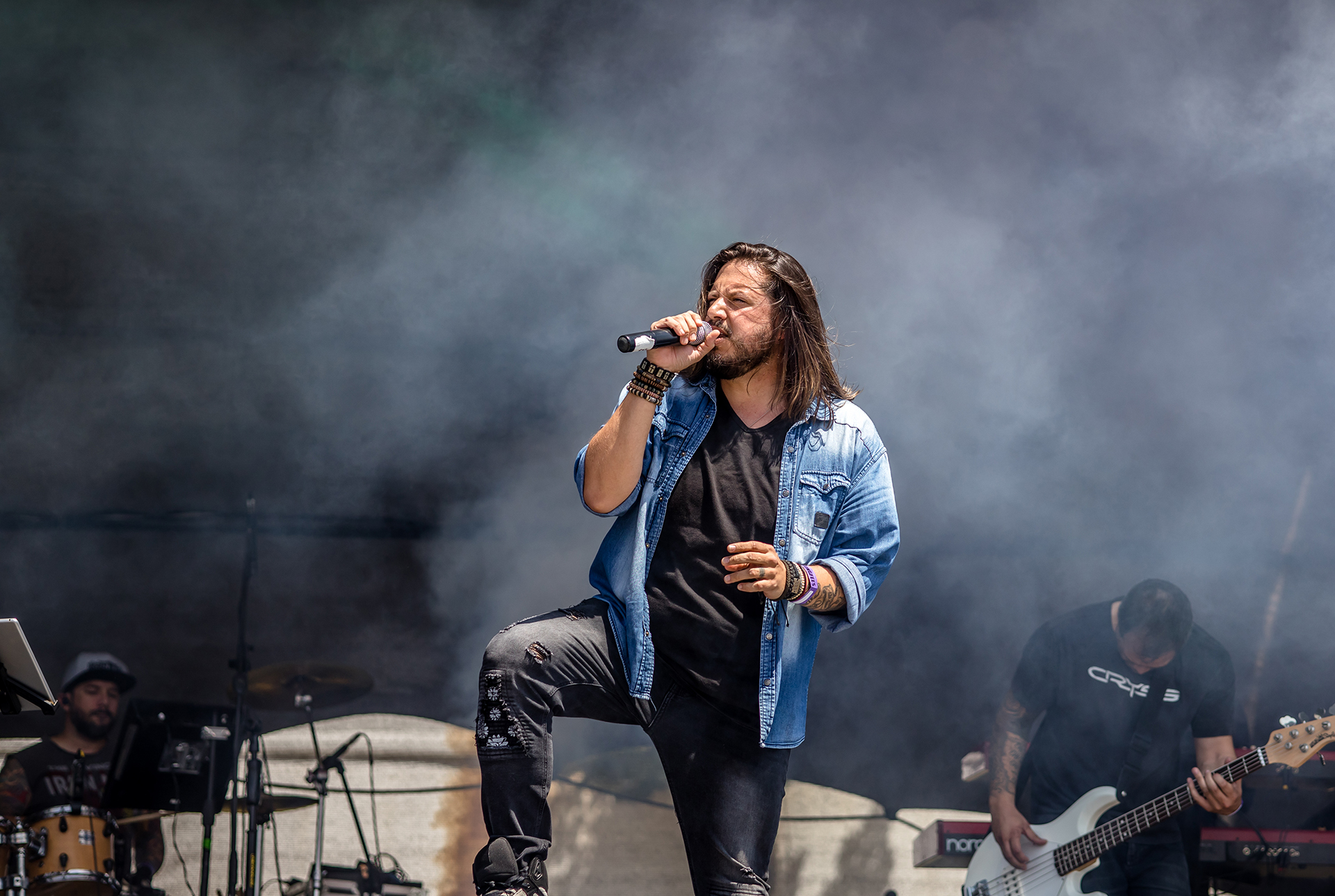 Mark Haze Performing