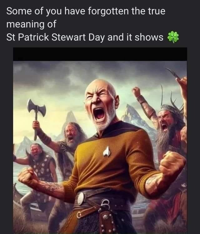 St Patrick Stewarts Day