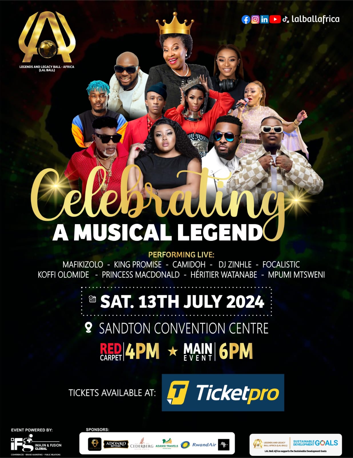 2024 Legends and Legacy Ball Africa Awards