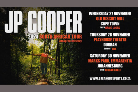 JP Cooper Is Coming Back To South Africa in November 2024 1