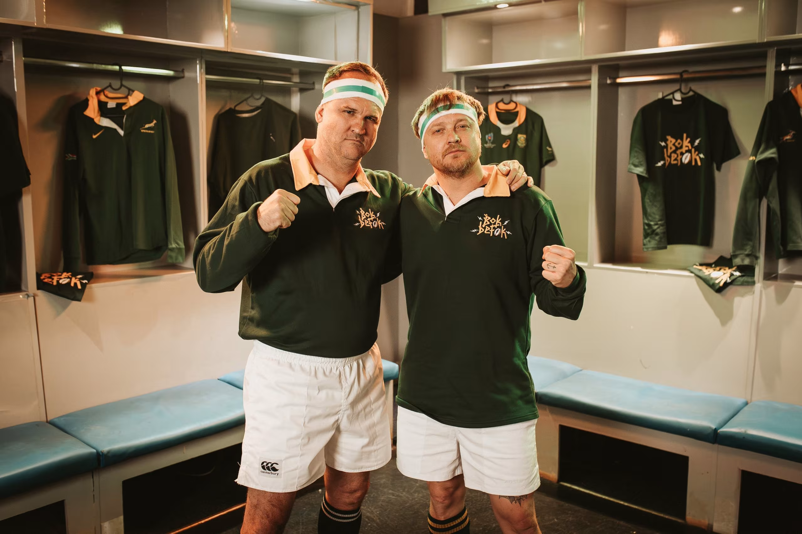 Robbie Wessels en Francois Van Coke