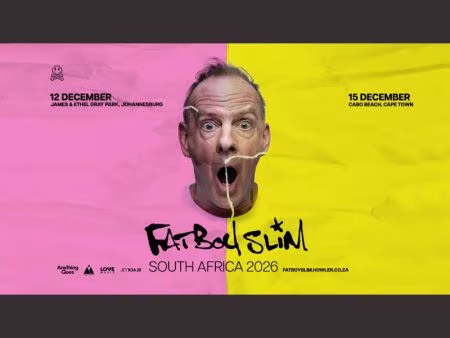 Fatboy Slim South African Tour: December 2026 Fatboy Slim South African Tour: December 2026 7