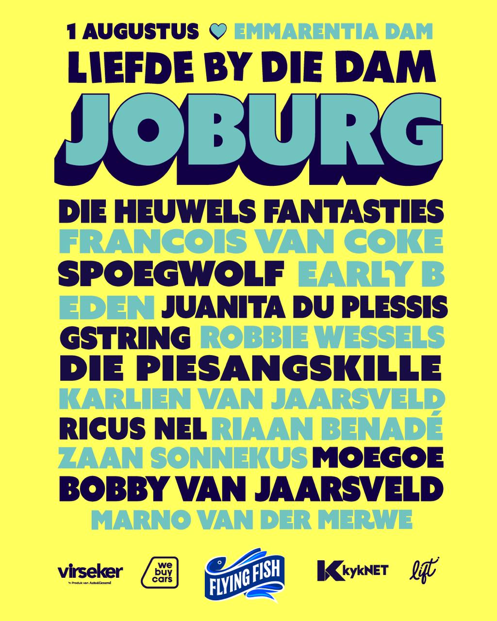 Liefde by die Dam 2026: Alles Wat Jy Moet Weet 8 Liefde By Die Dam JHB 2026