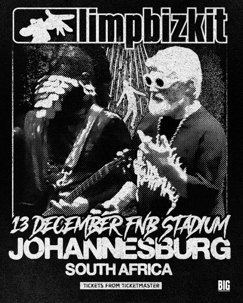 Limp Bizkit Live @ FNB Stadium: 13 December 2026 29 Limp Bizkit FNB Stadium 13 December 2026