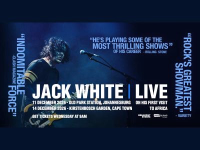 Jack White December 2026 South African Tour: All The Deets 1