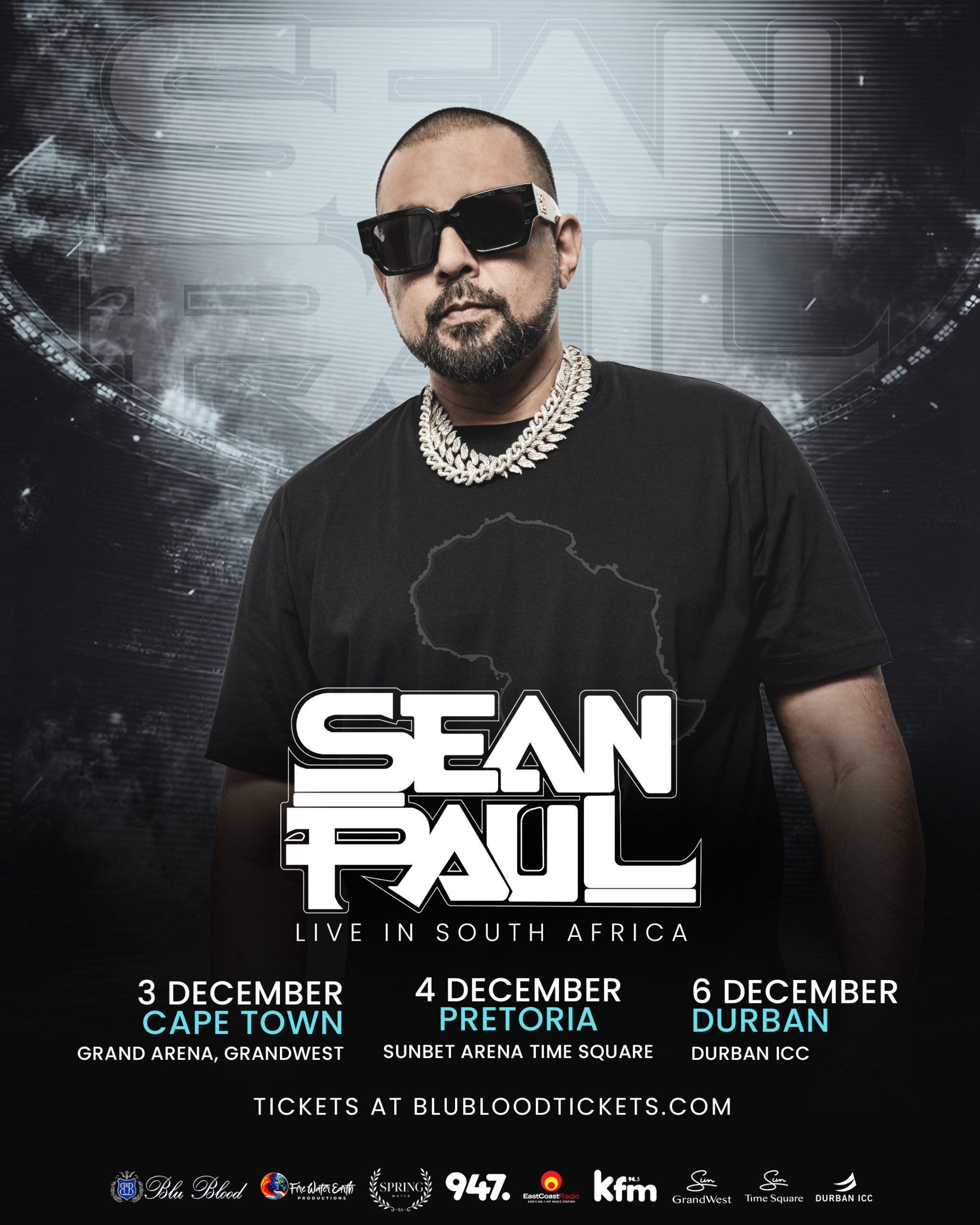 Sean Paul South African Tour