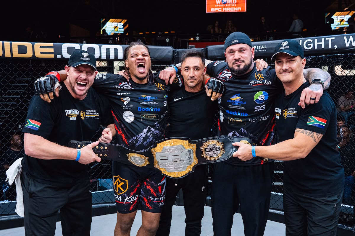 Terrence Born Claims EFC Heavyweight Title 3 Terrence Born - EFC